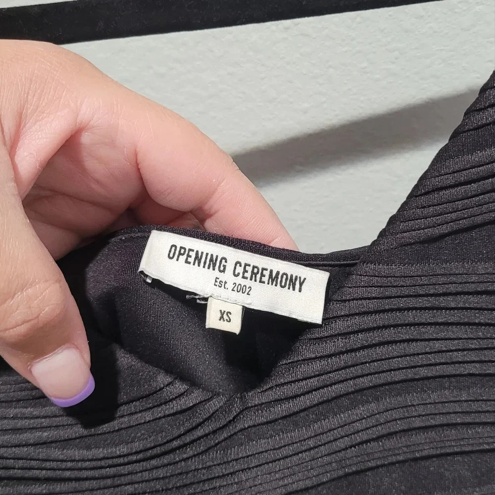 Open Ceremony bodycon black dress XS - Picture 4 of 10